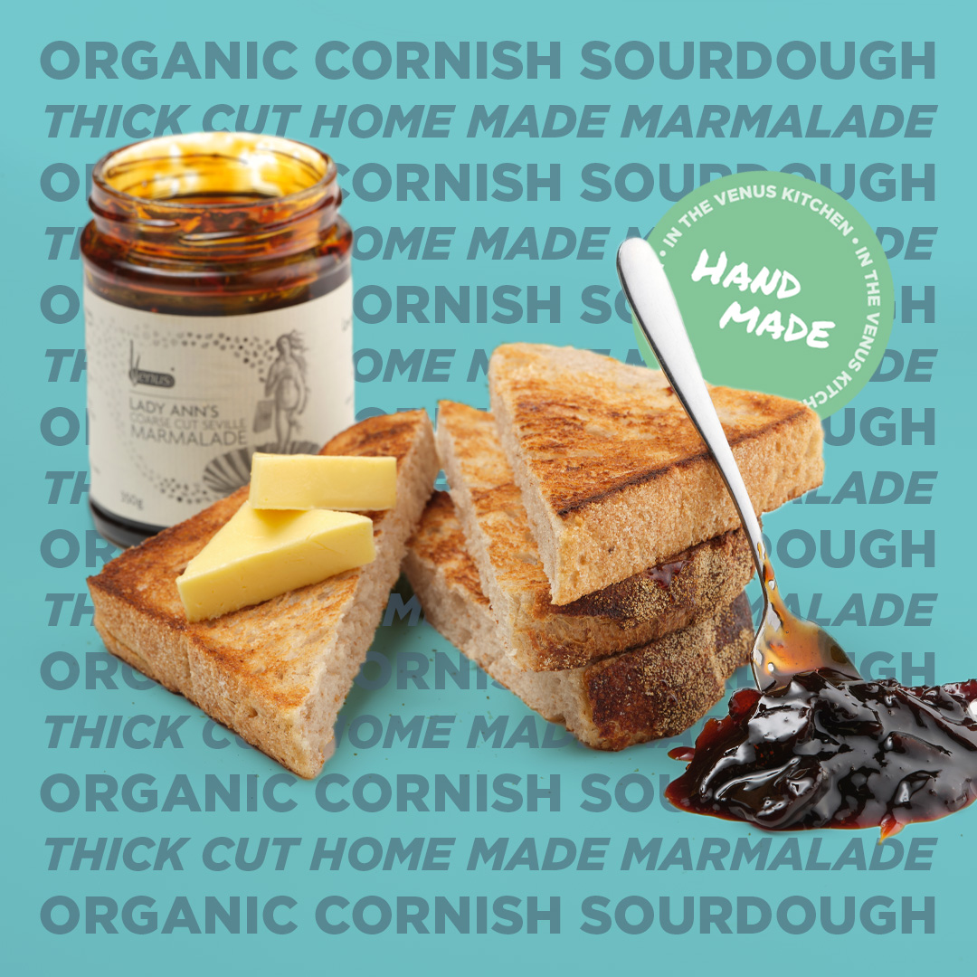 Organic thick sliced Sourdough Toast